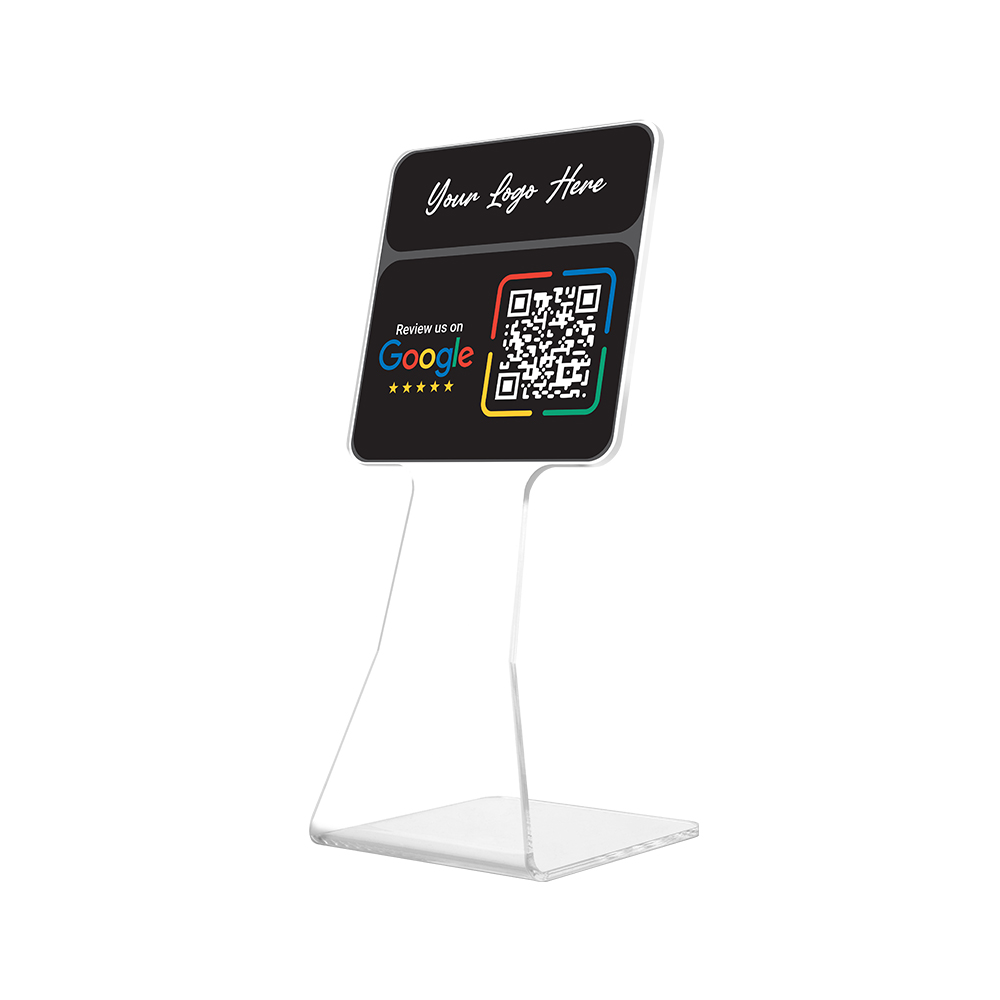 Premium Branded Perspex “Review Us on Google” QR Code Stand – Review My ...